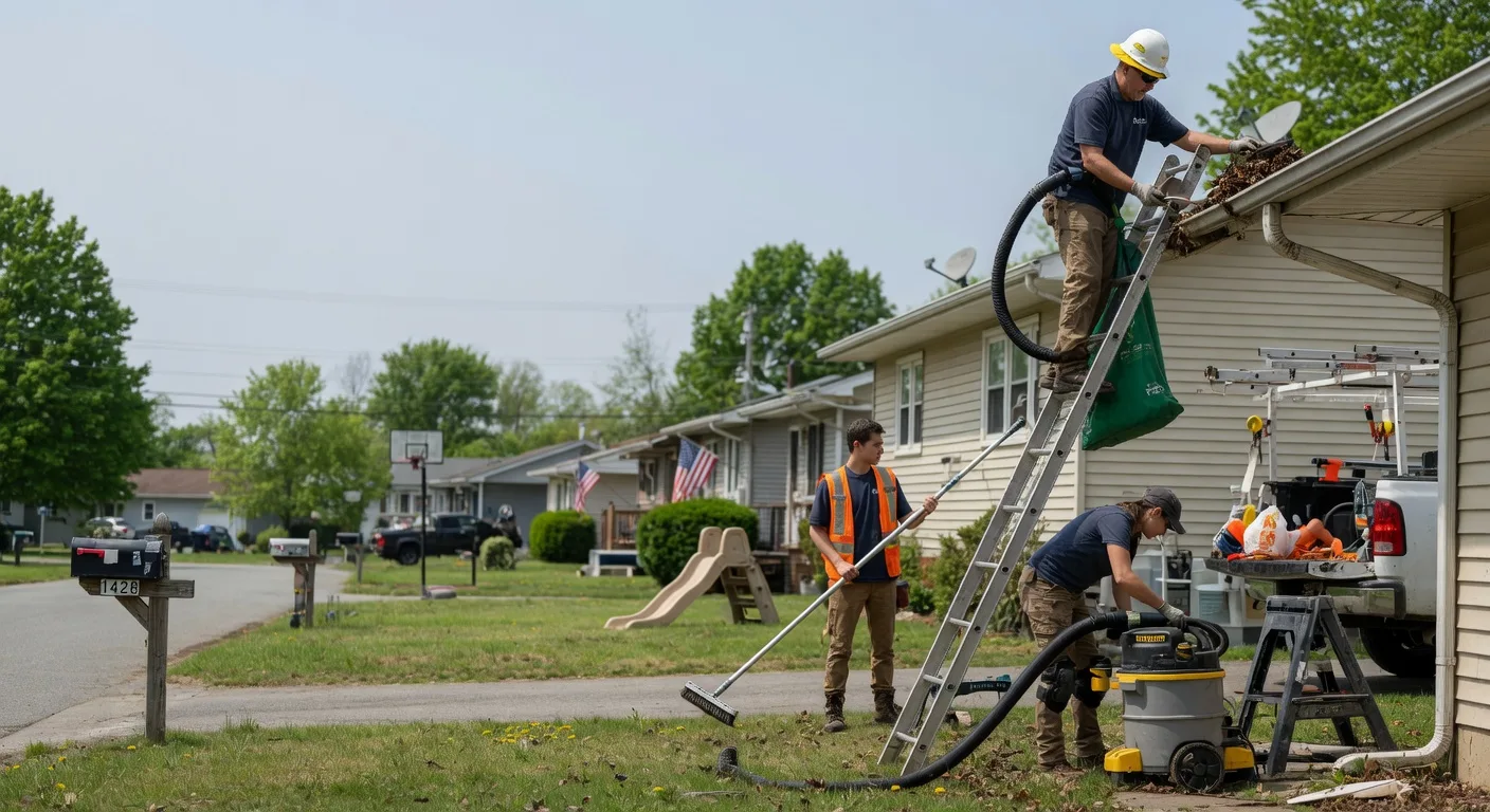 Gutter Installation in Vanleer, TN near me